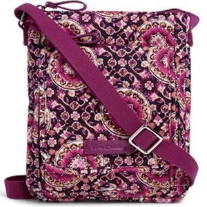 Vera Bradley Cotton Mini Hipster Purse with RFID